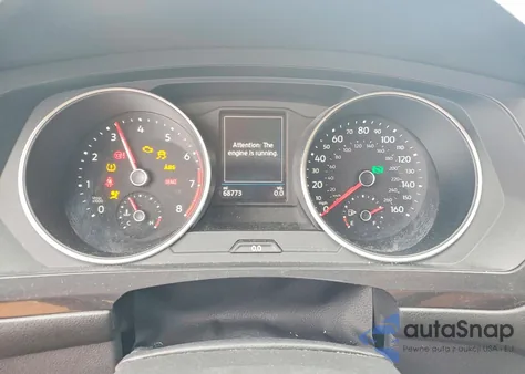 2020 Volkswagen Tiguan Se z USA, uszkodzony, nr VIN 3VV3B7AX2LM094462